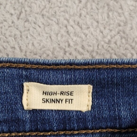 NEW Kirkland Womens 14 Signature High-Rise Skinny Fit  Jeans Denim - Picture 5 of 7